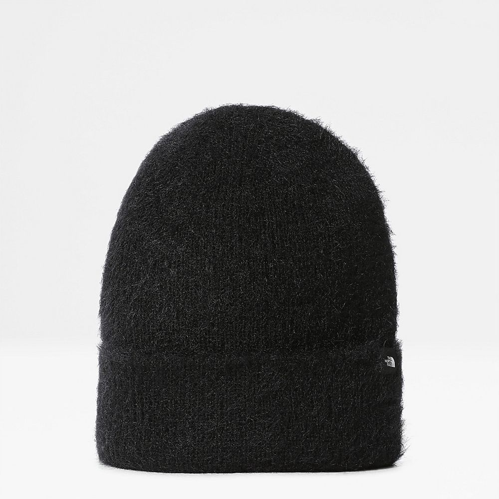 The North Face Beanies Womens Australia - The North Face Plush Black (IFA-906457)